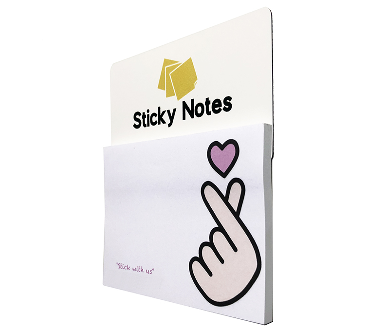 Branded sticky note - Fridge magnet